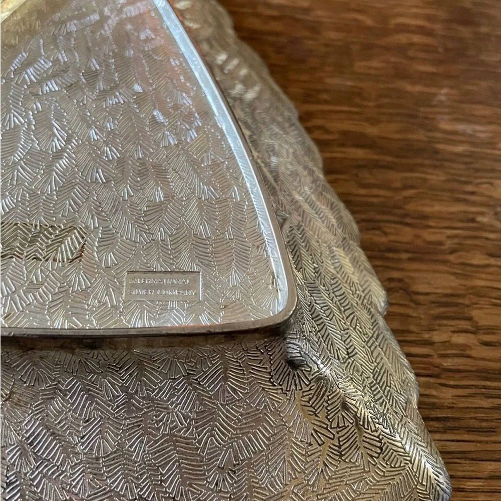 International silver company tree dish - Picture 6 of 12